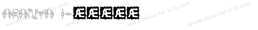 Aranya 1字体转换